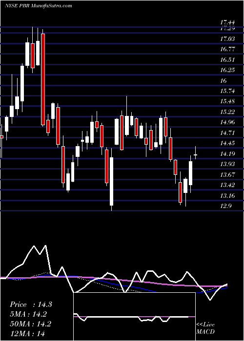  weekly chart PetroleoBrasileiro