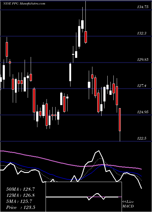  Daily chart PpgIndustries