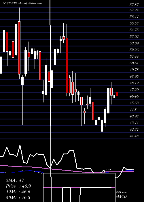  weekly chart PetrochinaCompany