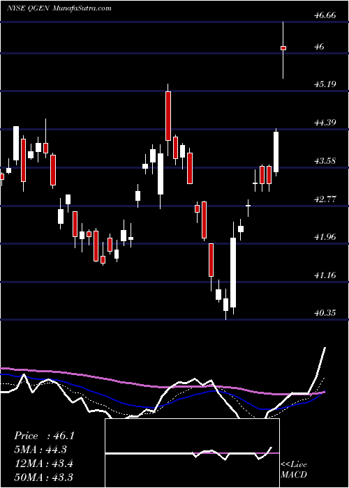  Daily chart QiagenN