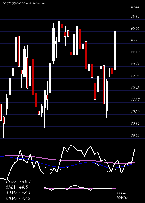  weekly chart QiagenN