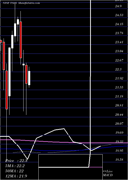  monthly chart TpgSpecialty