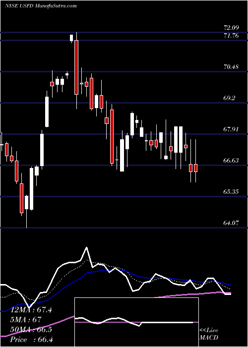  Daily chart UsFoods