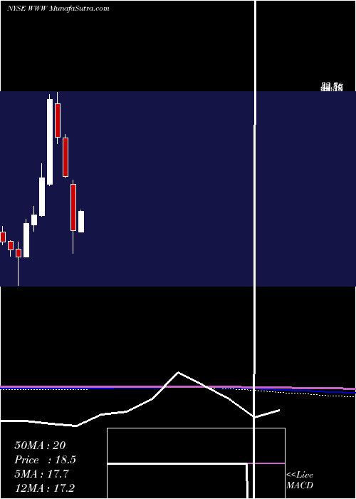  monthly chart WolverineWorld