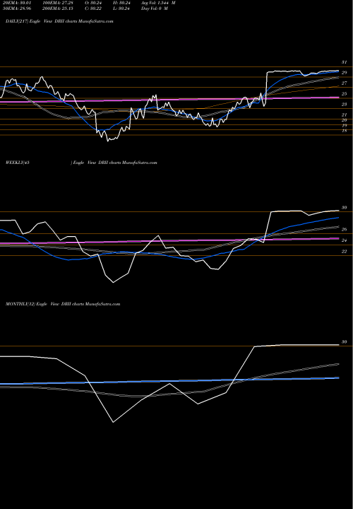 Trend of Diamond Resorts DRII TrendLines Diamond Resorts International DRII share NYSE Stock Exchange 