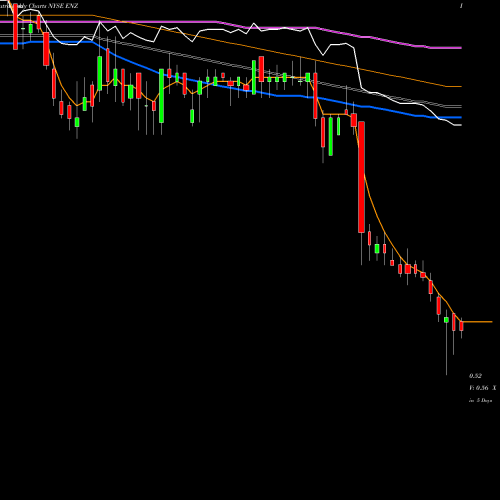 Weekly charts share ENZ Enzo Biochem, Inc. NYSE Stock exchange 