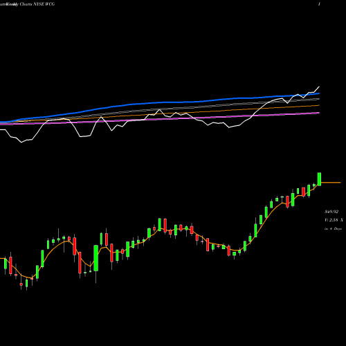 Weekly charts share WCG WellCare Health Plans, Inc. NYSE Stock exchange 
