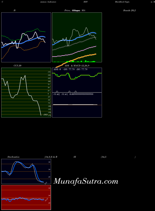 Blackrock Virginia indicators chart 