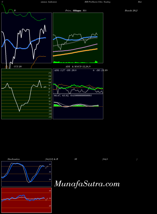 Proshares Ultra indicators chart 