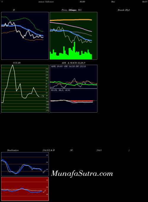 Blue Bird indicators chart 