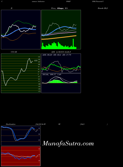 Bok Financial indicators chart 