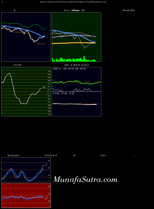 Calamos Global indicators chart 