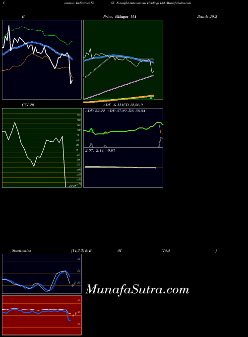 Foresight Autonomous indicators chart 