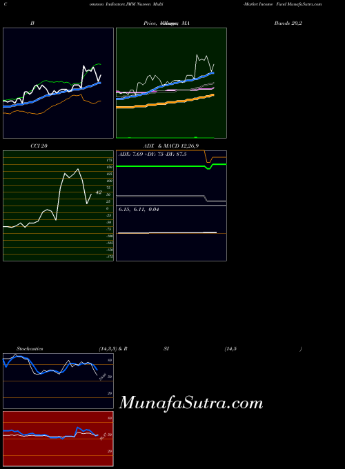 Nuveen Multi indicators chart 