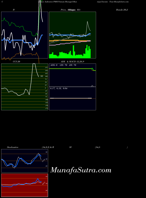 Putnam Managed indicators chart 