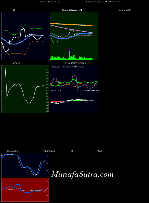 B Riley indicators chart 