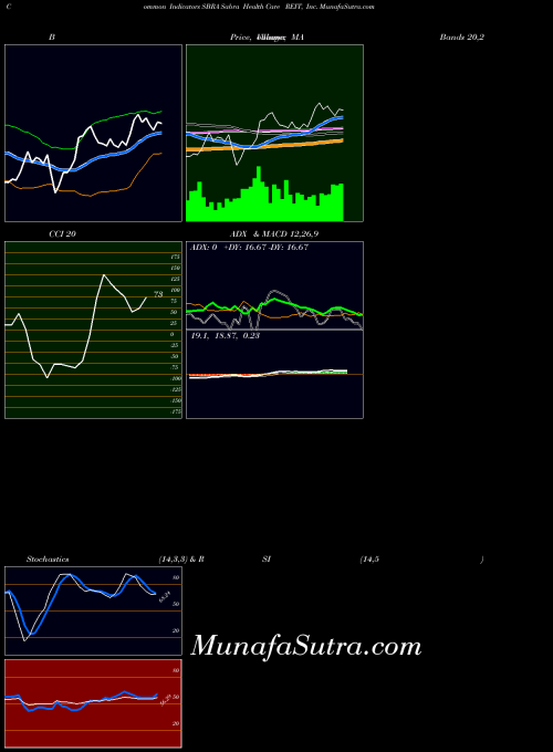 Sabra Health indicators chart 