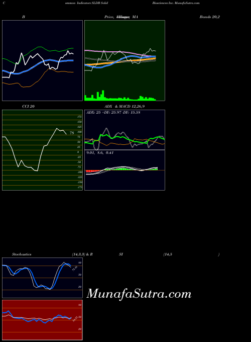 Solid Biosciences indicators chart 