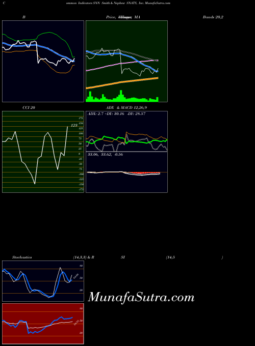 Smith Nephew indicators chart 