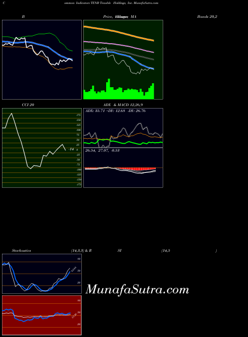 Tenable Holdings indicators chart 