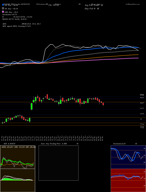 Bunge Limited BG Support Resistance charts Bunge Limited BG USA
