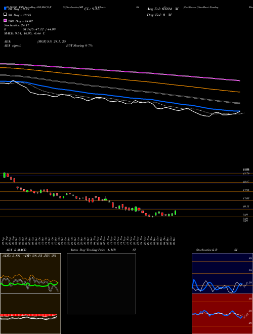 ProShares UltraShort Nasdaq Biotechnology BIS Support Resistance charts ProShares UltraShort Nasdaq Biotechnology BIS USA