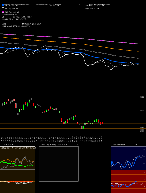 BP P.l.c. BP Support Resistance charts BP P.l.c. BP USA