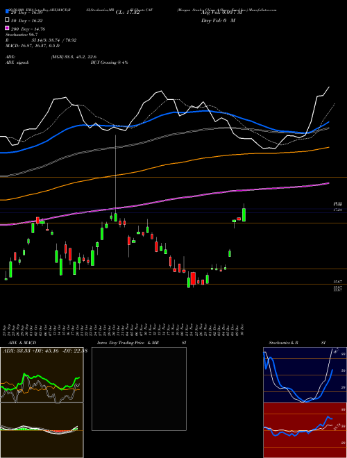 Morgan Stanley China A Share Fund Inc. CAF Support Resistance charts Morgan Stanley China A Share Fund Inc. CAF USA