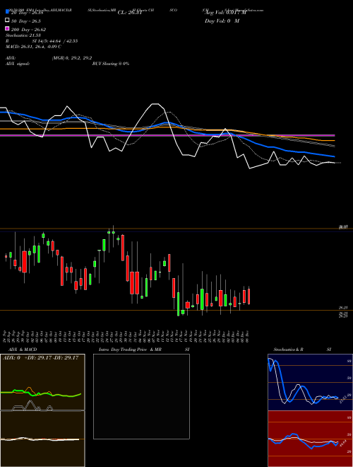 CHS Inc CHSCO Support Resistance charts CHS Inc CHSCO USA