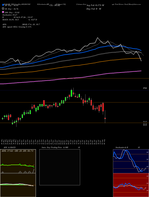 Calamos Strategic Total Return Fund CSQ Support Resistance charts Calamos Strategic Total Return Fund CSQ USA