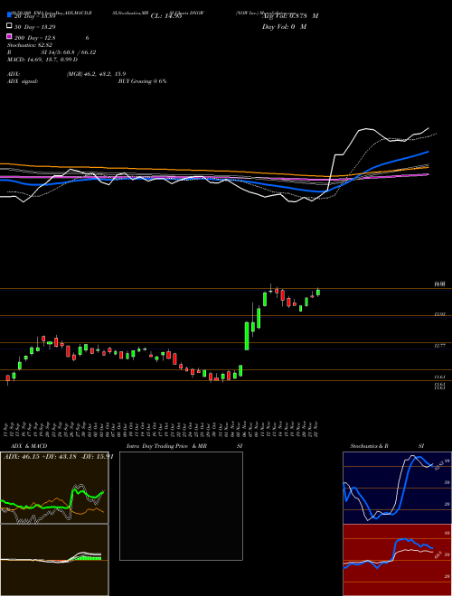 NOW Inc. DNOW Support Resistance charts NOW Inc. DNOW USA