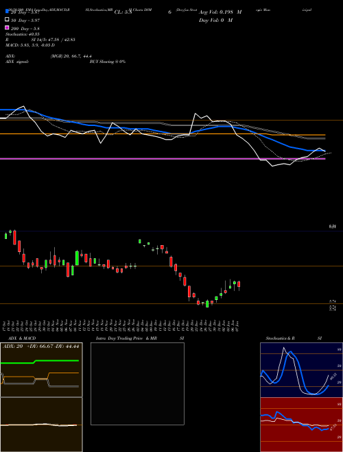 Dreyfus Strategic Municipal Bond Fund, Inc. DSM Support Resistance charts Dreyfus Strategic Municipal Bond Fund, Inc. DSM USA