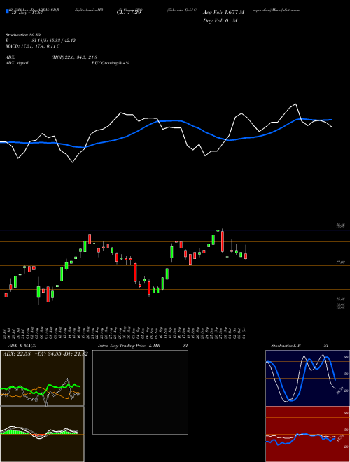 Chart Eldorado Gold (EGO)  Technical (Analysis) Reports Eldorado Gold [