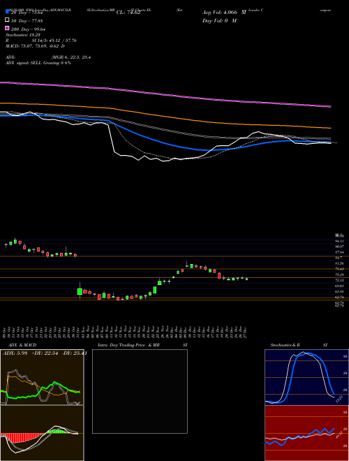 Estee Lauder Companies, Inc. (The) EL Support Resistance charts Estee Lauder Companies, Inc. (The) EL USA