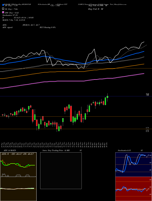 GAMCO Natural Resources, Gold & Income Tust  GNT Support Resistance charts GAMCO Natural Resources, Gold & Income Tust  GNT USA