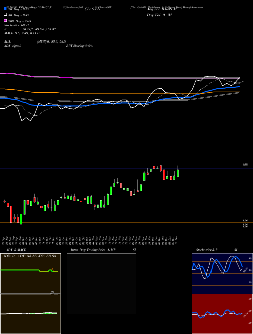 The Gabelli Healthcare & Wellness Trust GRX Support Resistance charts The Gabelli Healthcare & Wellness Trust GRX USA