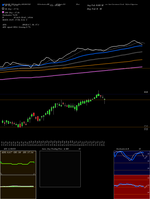 Western Asset Investment Grade Defined Opportunity Trust Inc. IGI Support Resistance charts Western Asset Investment Grade Defined Opportunity Trust Inc. IGI USA