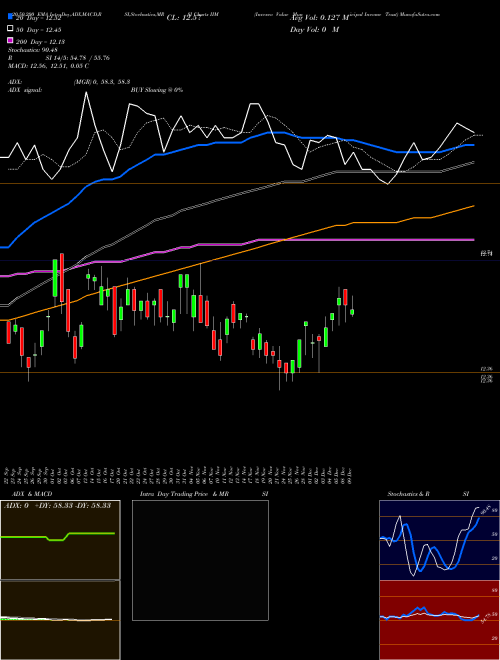 Invesco Value Municipal Income Trust IIM Support Resistance charts Invesco Value Municipal Income Trust IIM USA