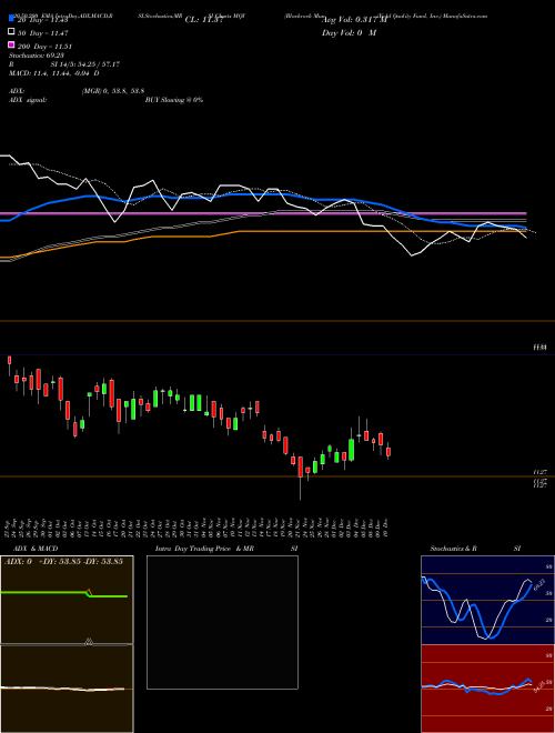 Blackrock MuniYield Quality Fund, Inc. MQY Support Resistance charts Blackrock MuniYield Quality Fund, Inc. MQY USA
