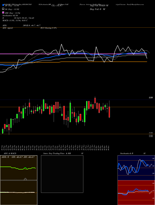 Nuveen Arizona Quality Municipal Income Fund NAZ Support Resistance charts Nuveen Arizona Quality Municipal Income Fund NAZ USA
