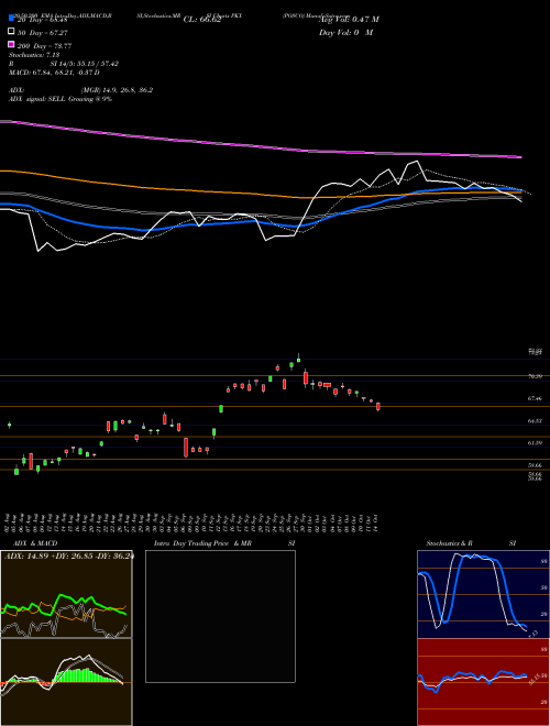 POSCO PKX Support Resistance charts POSCO PKX USA