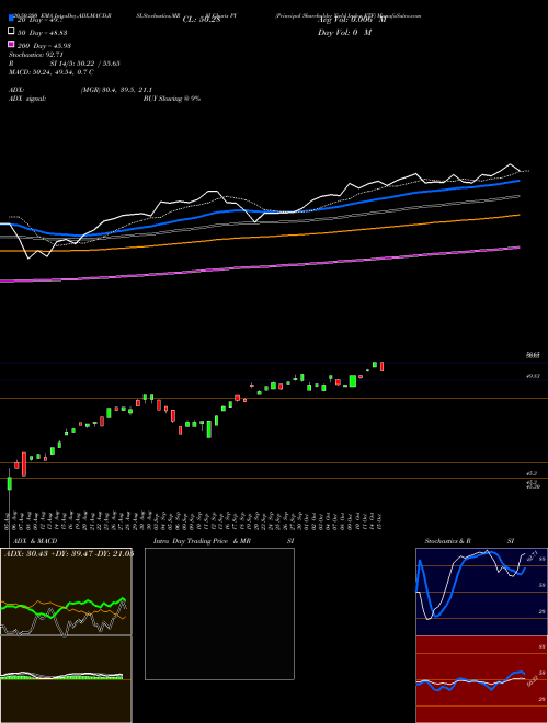 Principal Shareholder Yield Index ETF PY Support Resistance charts Principal Shareholder Yield Index ETF PY USA