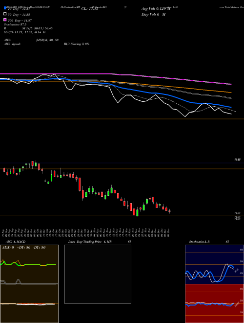 Cohen & Steers Total Return Realty Fund, Inc. RFI Support Resistance charts Cohen & Steers Total Return Realty Fund, Inc. RFI USA
