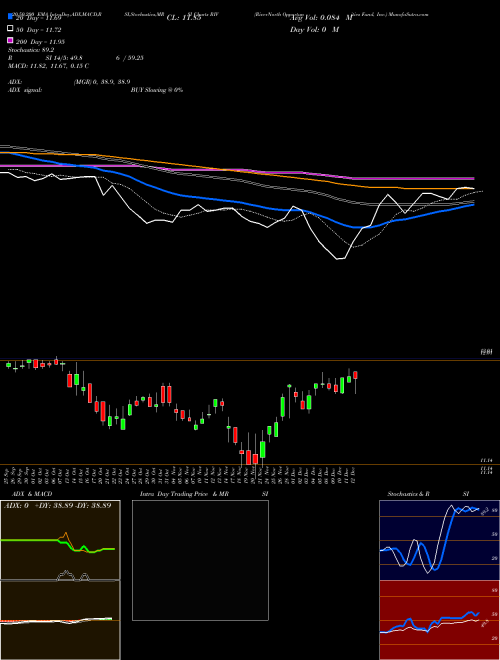 RiverNorth Opportunities Fund, Inc. RIV Support Resistance charts RiverNorth Opportunities Fund, Inc. RIV USA
