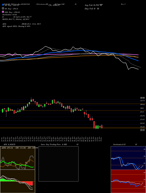 Boston Beer Company, Inc. (The) SAM Support Resistance charts Boston Beer Company, Inc. (The) SAM USA