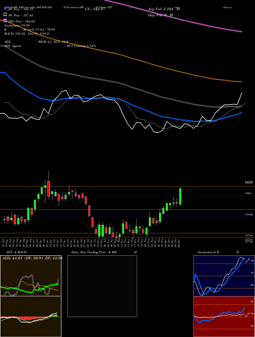 Constellation Brands Inc STZ Support Resistance charts Constellation Brands Inc STZ USA