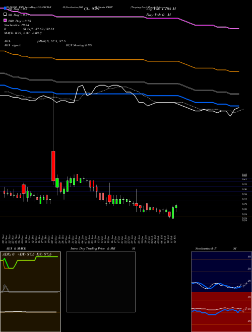 Taoping Inc. TAOP Support Resistance charts Taoping Inc. TAOP USA