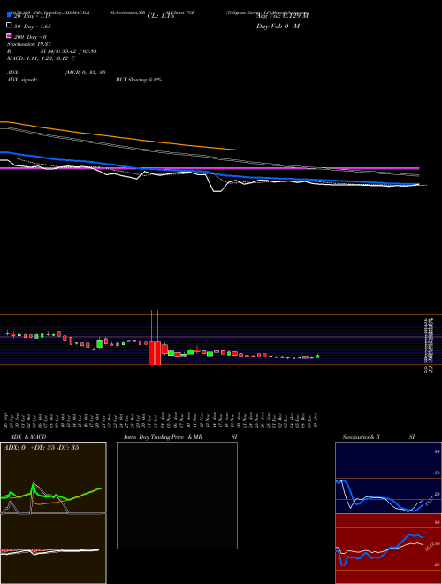 Tallgrass Energy, LP TGE Support Resistance charts Tallgrass Energy, LP TGE USA