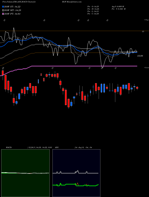 Munafa Citigroup Inc. (BLW) stock tips, volume analysis, indicator analysis [intraday, positional] for today and tomorrow