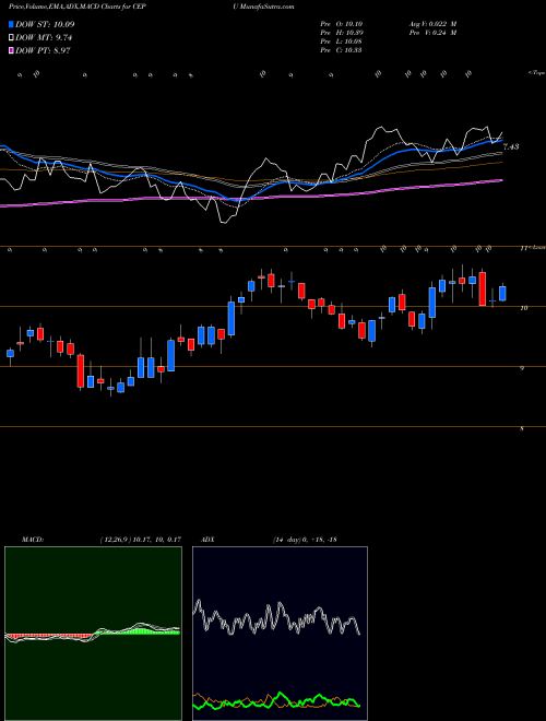 Munafa Central Puerto S.A. (CEPU) stock tips, volume analysis, indicator analysis [intraday, positional] for today and tomorrow